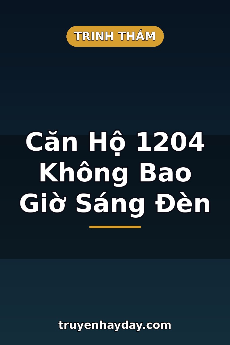 Căn Hộ 1204 Không Bao Giờ Sáng Đèn – Chương 1: Người Thuê Trọ Đã Chết Vẫn Trả Tiền Nhà