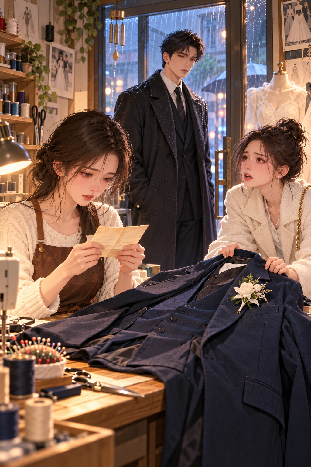 Sửa Áo Cưới Cho Người Tôi Từng Yêu – Chương 1: Anh Mang Đến Bộ Vest Cưới, Cô Dâu Không Phải Tôi